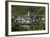 Zell Church on River Mosel, Zell, Rhineland-Palatinate, Germany, Europe-Charles Bowman-Framed Photographic Print