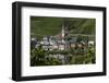 Zell Church on River Mosel, Zell, Rhineland-Palatinate, Germany, Europe-Charles Bowman-Framed Photographic Print