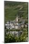 Zell Church on River Mosel, Zell, Rhineland-Palatinate, Germany, Europe-Charles Bowman-Mounted Photographic Print