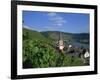 Zell-Merl, Mosel Valley, Rheinland-Pfalz, Germany, Europe-Hans Peter Merten-Framed Photographic Print