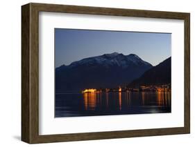 Zeller See Lake with View at Zell Am See and Hohe Tauern, Austria, Salzburg, Pinzgau-Volker Preusser-Framed Photographic Print