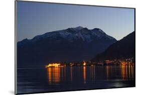 Zeller See Lake with View at Zell Am See and Hohe Tauern, Austria, Salzburg, Pinzgau-Volker Preusser-Mounted Photographic Print