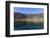 Zeller See Lake with View at Zell Am See, Austria, Salzburg, Pinzgau, Zell Am See-Volker Preusser-Framed Photographic Print