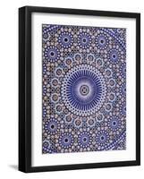 Zellij (Geometric Mosaic Tilework) Adorn Walls, Morocco-Merrill Images-Framed Photographic Print