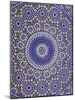 Zellij (Geometric Mosaic Tilework) Adorn Walls, Morocco-Merrill Images-Mounted Photographic Print