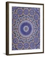 Zellij (Geometric Mosaic Tilework) Adorn Walls, Morocco-Merrill Images-Framed Photographic Print