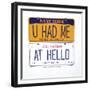 Zellweger Hello-Gregory Constantine-Framed Giclee Print