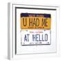 Zellweger Hello-Gregory Constantine-Framed Giclee Print