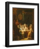 Zémire and Azor, Opera by Marmontel, 1788-Antoine Francois Saint-aubert-Framed Giclee Print