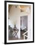 Zen Ambiance Instilled into an Old Farm House Conversion Now a Residence, Amber, Near Jaipur, India-John Henry Claude Wilson-Framed Photographic Print