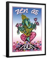 Zen as Fuck-ALI Chris-Framed Giclee Print