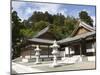 Zen Buddhist Temple of Zenpo-Ji, Tsuruoka, Yamagata-Ken, Northwestern Honshu, Japan-Tony Waltham-Mounted Photographic Print