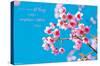 Zen - Cherry Blossom-Trends International-Stretched Canvas