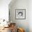 Zen Circle I Crop-Melissa Averinos-Framed Art Print displayed on a wall