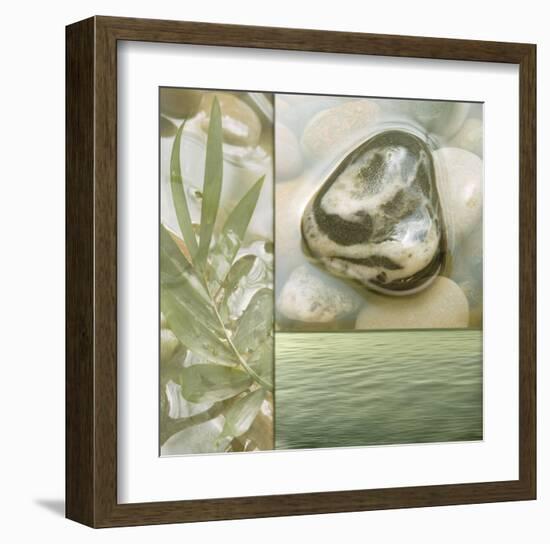 Zen Elements IV-Donna Geissler-Framed Art Print