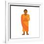 Zen from Yangon-Tosh-Framed Art Print