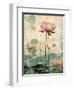 Zen-ful Lotus Flowers 5-null-Framed Art Print