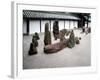 Zen Garden, Kyoto, Japan-Shin Terada-Framed Photographic Print