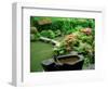 Zen Garden, Kyoto, Japan-Shin Terada-Framed Photographic Print