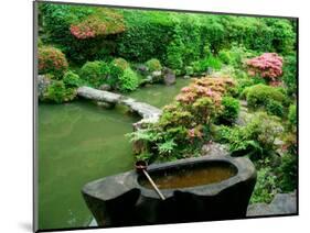 Zen Garden, Kyoto, Japan-Shin Terada-Mounted Photographic Print