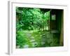 Zen Garden, Kyoto, Japan-Shin Terada-Framed Photographic Print