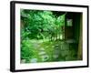 Zen Garden, Kyoto, Japan-Shin Terada-Framed Photographic Print