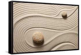 Zen Garden-og-vision-Framed Stretched Canvas