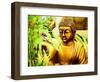 ZEN GARDEN-Ricki Mountain-Framed Art Print