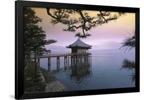 Zen (House on Water) Art Poster Print-null-Framed Poster