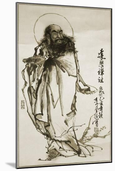 Zen Master, Damo-Lee Deng Sheng-Mounted Giclee Print