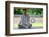 Zen meditation, Seoul, South Korea-Godong-Framed Photographic Print