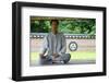 Zen meditation, Seoul, South Korea-Godong-Framed Photographic Print