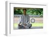 Zen meditation, Seoul, South Korea-Godong-Framed Photographic Print