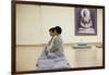 Zen meditation, Seoul, South Korea-Godong-Framed Photographic Print