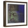 Zen Modern II-Ricki Mountain-Framed Art Print