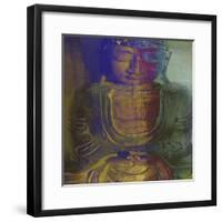 Zen Modern III-Ricki Mountain-Framed Art Print