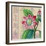 Zen Passion Flower I-Ricki Mountain-Framed Art Print