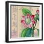 Zen Passion Flower I-Ricki Mountain-Framed Art Print