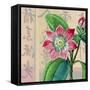 Zen Passion Flower I-Ricki Mountain-Framed Stretched Canvas