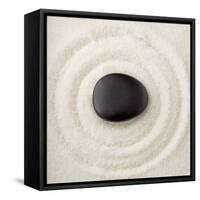 Zen Pebble-null-Framed Stretched Canvas