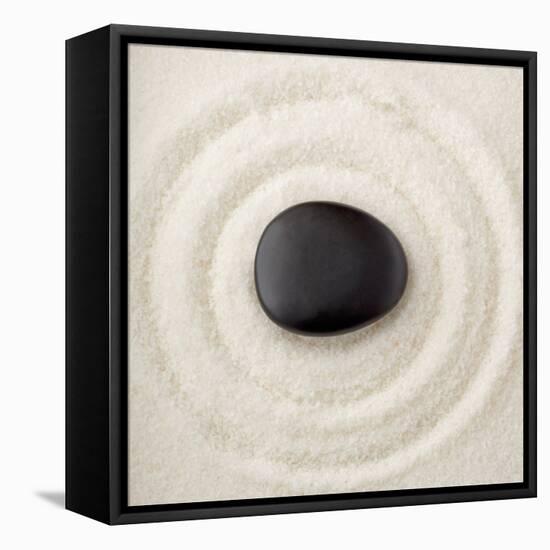 Zen Pebble-null-Framed Stretched Canvas