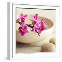 Zen Pebble-null-Framed Photographic Print