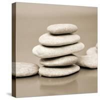 Zen Pebbles-null-Stretched Canvas