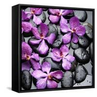 Zen Pebbles-null-Framed Stretched Canvas