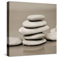Zen Pebbles-null-Stretched Canvas