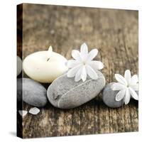 Zen Pebbles-null-Stretched Canvas