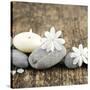 Zen Pebbles-null-Stretched Canvas