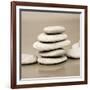 Zen Pebbles-null-Framed Photographic Print