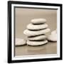 Zen Pebbles-null-Framed Photographic Print