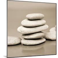 Zen Pebbles-null-Mounted Photographic Print